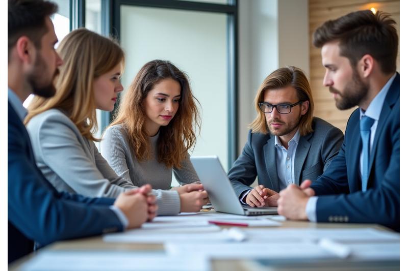 Zespół Żar Praca współpracujący w biurze